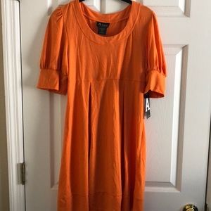NWT Orange Women Dress